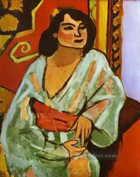 Henri Matisse Painting - The Algerian Woman abstract fauvism Henri Matisse
